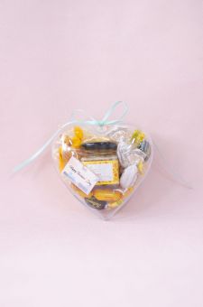 BUNDLE DEAL - 10 x Mini Honey Pots in Heart Shaped Box with Honey Candies
