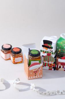 BUNDLE DEAL [EARLY BIRD PRICE] - 10 x Mini Honey Pots in Christmas Box