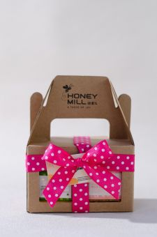 Mini Honey Pots in 2in1 Kraft Box